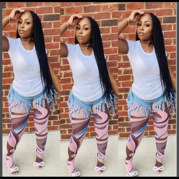 Fringe Shorts - Picture 2 of 2